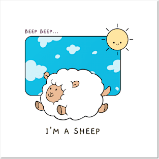 Iam a sheep Posters and Art